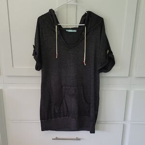 Maurices Charcoal Textured Top
